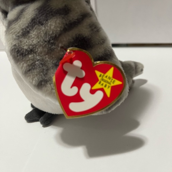 Wiser The Owl Ty Beanie Baby DOB June 4,1999 Style 4238 - Picture 2 of 6